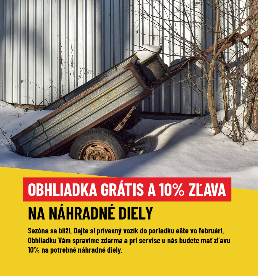 Obhliadka grátis a 10% zľava na diely